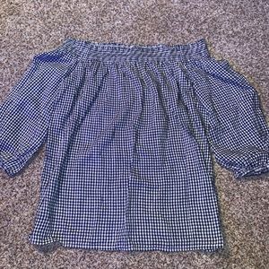 old navy off the shoulder shirt